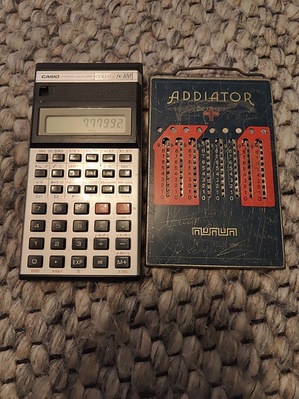Casio+ Addiator