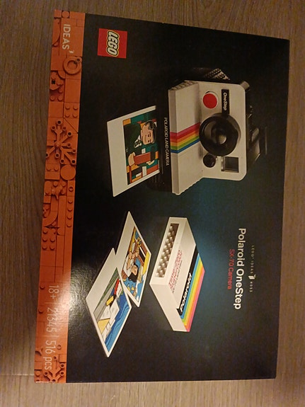 Uusi avaamaton Lego OneStep polaroid kamera 21345
