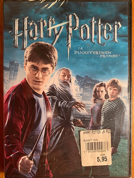UUSI Harry Potter ja puoliverinen prinssi DVD