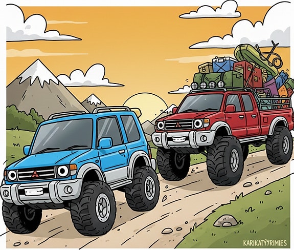 Mökkiauto 4x4