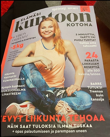 Elämäsi kuntoon kotona lehti