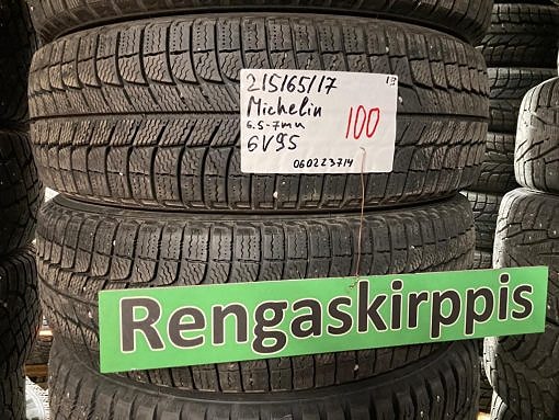 215/65R17 Michelin X-Ice kitka 6,5-7mm DOT19 2KPL