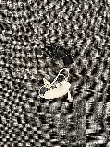 Nintendo wii nunchuck -ohjaimet