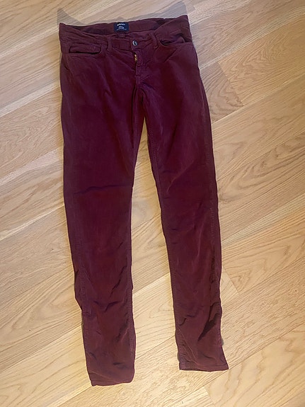 Gant viininpunaiset housut koko 31