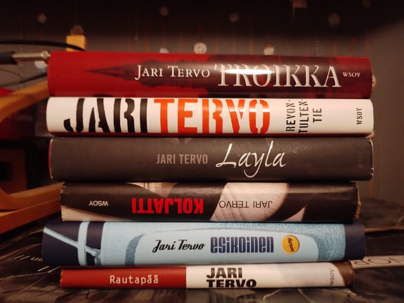 Jari Tervo kirjoja