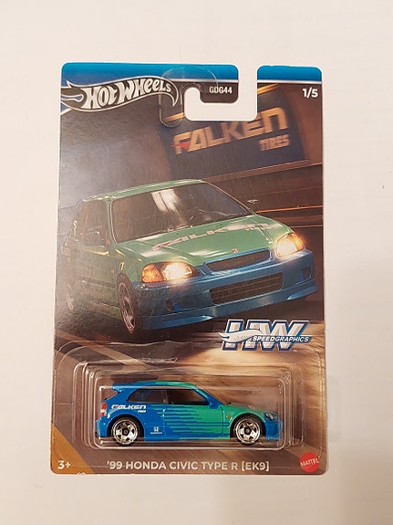 Hot Wheels Honda Civic Type R EK9