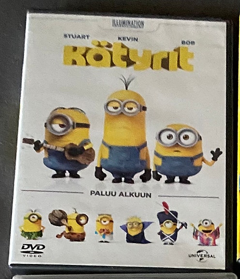 piirretty DVD Kätyrit