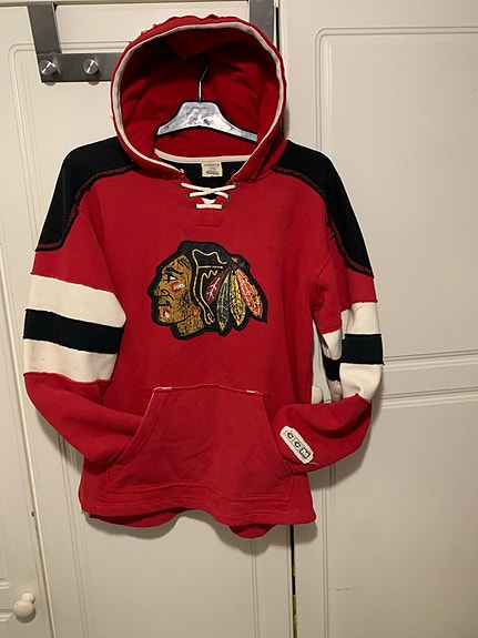 NHL - BLACKHAWKS- FANIHUPPARI  Pro OKO Jääkiekko Huppari Punainen