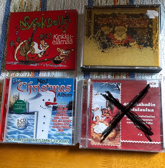 Joululaulu CD-levyt (3 kpl)