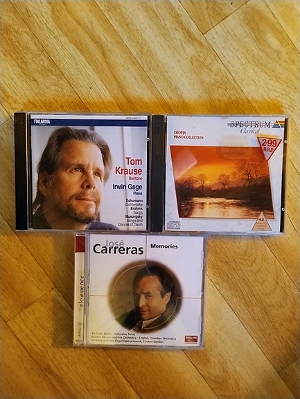 Klassista musiikkia 3cd-levyä