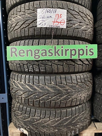 215/60R17 Nokian kitka 8mm DOT15 4KPL