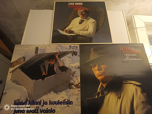Juha Vainio 5 lp levyä