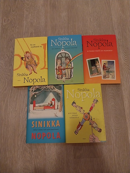 Sinikka Nopola – kirjasetti (5 kpl)