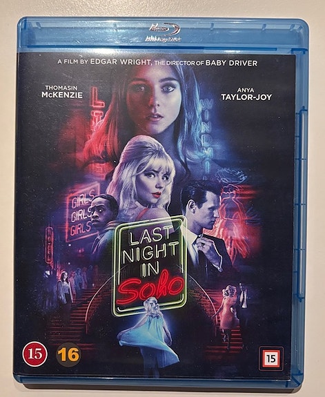 Last Night in Soho Blu-ray-elokuva