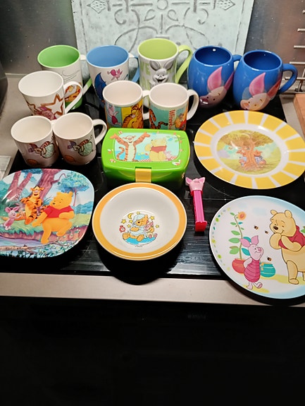 DISNEY: Nalle Puh/Nasu -astioita