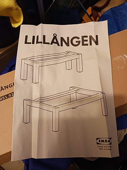 IKEA matalan sohvapöydän jalat, kaapin jalat