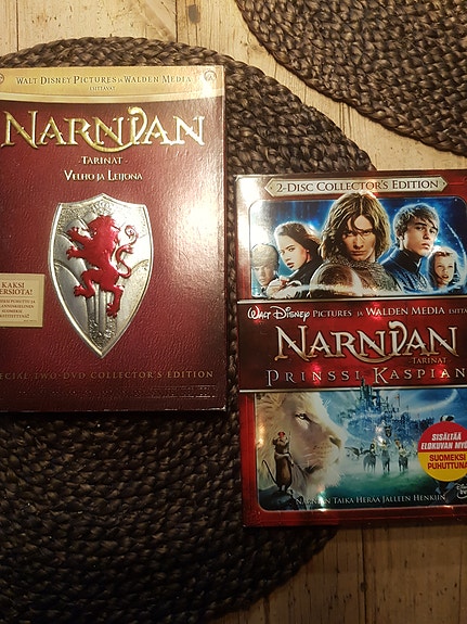 Narnian Tarinat -elokuvat, DVD