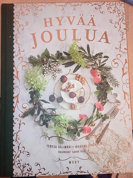 Hyvää Joulua- UUSI upea keittokirja