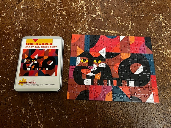 Edie Harper Crazy Cat Crazy Art palapeli