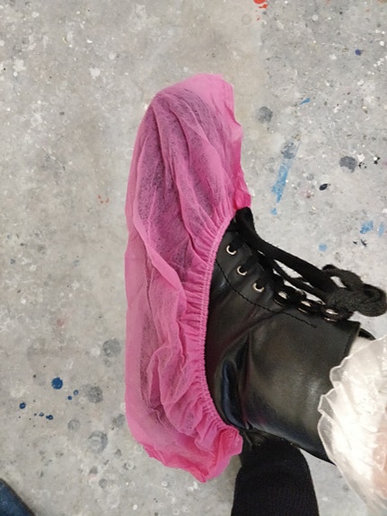 Kenkäsuojat Pinkki/vaaleanpunainen