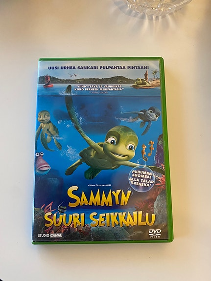 Sammyn suuri seikkailu dvd