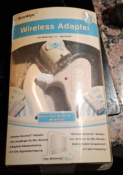 Wii Nunchuk langaton adapteri
