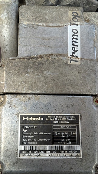 Webasto Thermo Top