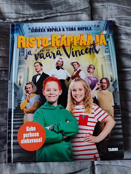 Risto räppääjä kirja
