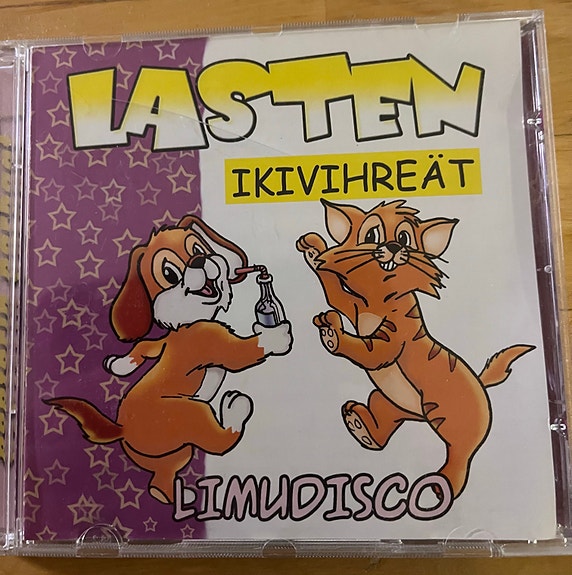 Lasten Ikivihreät Limudisco CD-levy