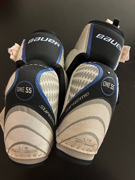 Bauer Supreme One 55 Jääkiekon kyynärsuojat Jr. L