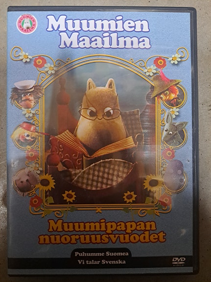Muumien maailma muumipapan nuoruusvuodet dvd