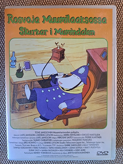 Muumi rosvoja muumilaaksossa dvd