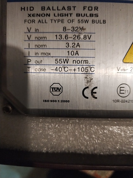 55w H7 xenon srj. Uudet polttimot