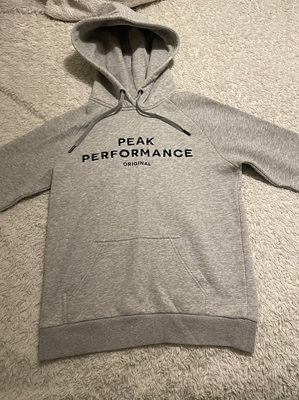 Peak Performance naisten harmaa huppari (M)