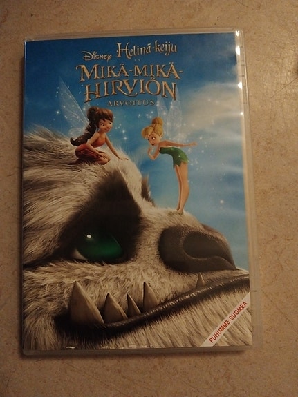 Disney Tinker Bell ja legendan Hirviön seikkailut DVD-elokuva