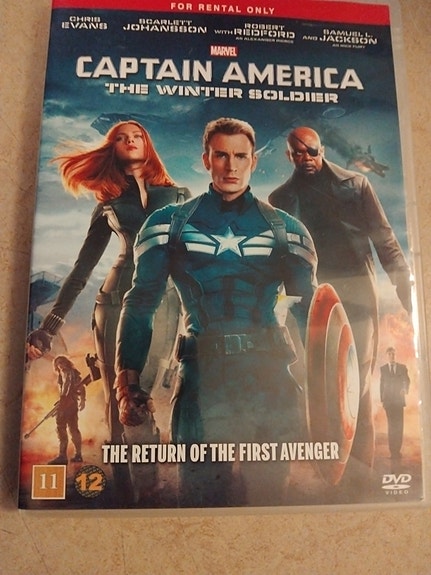 Marvel Captain America The Winter Soldier DVD