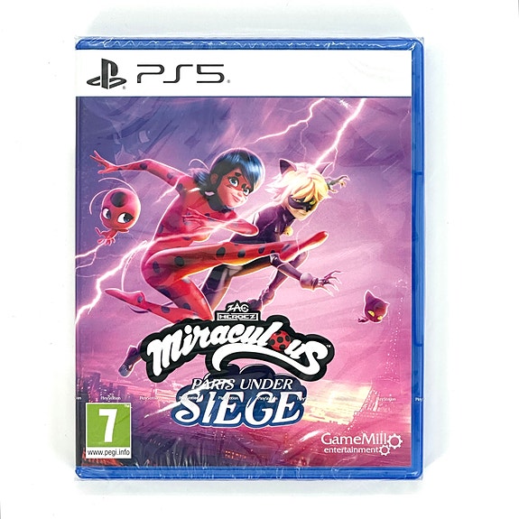 Miraculous Paris Under Siege NIB Ps5