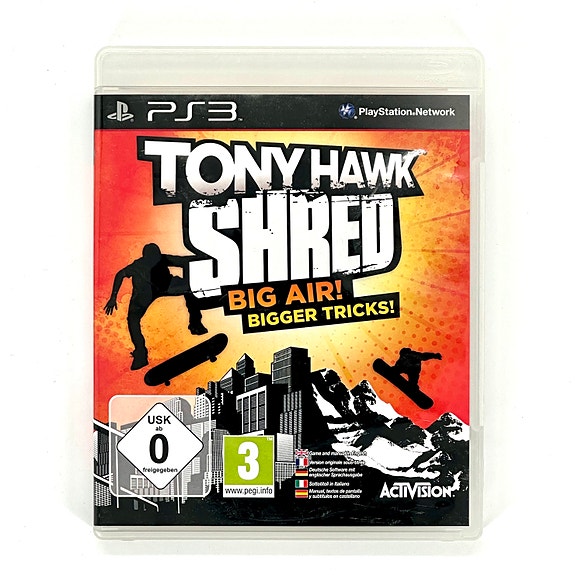 Tony Hawk Shred (pelkkä peli) CIB Ps3