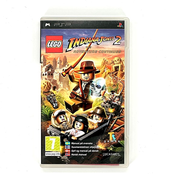 Lego Indiana Jones 2 The Adventure Continues CIB PSP