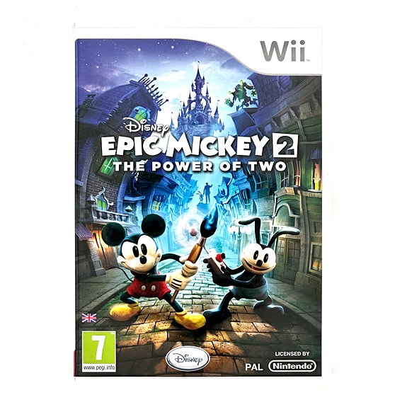 Disney Epic Mickey 2 the Power of Two CIB Wii