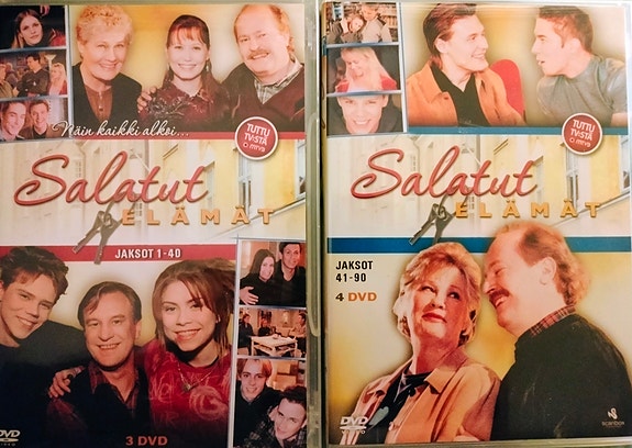 Salatut elämät 1-90 dvd