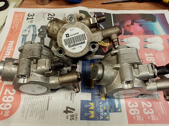 Korkeapainepumppu Opel 2,2