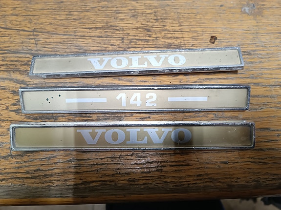 Volvo vanhat merkit 3 kpl