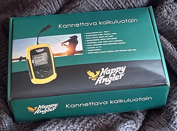 Happy Angler – kannettava kaikuluotain