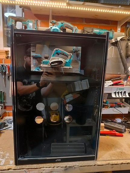 Jvc hifi/vahvistin/stereo kaappi