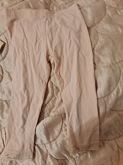 Lindex lasten housut vaaleanpunainen 116 cm tytöille