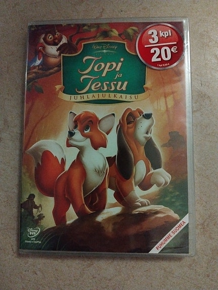Disney Topi ja Tessu Juhlaulkaisu DVD