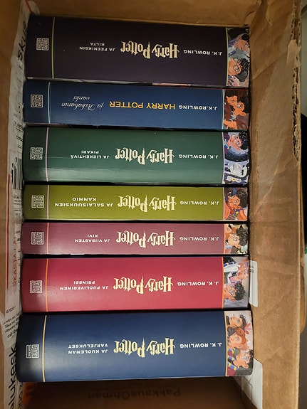 Harry Potter kirjat 7 kpl koko sarja