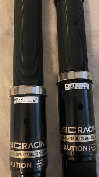 Mercedes-Benz BC Racing iskunvaimentimet / coilover-iskarit