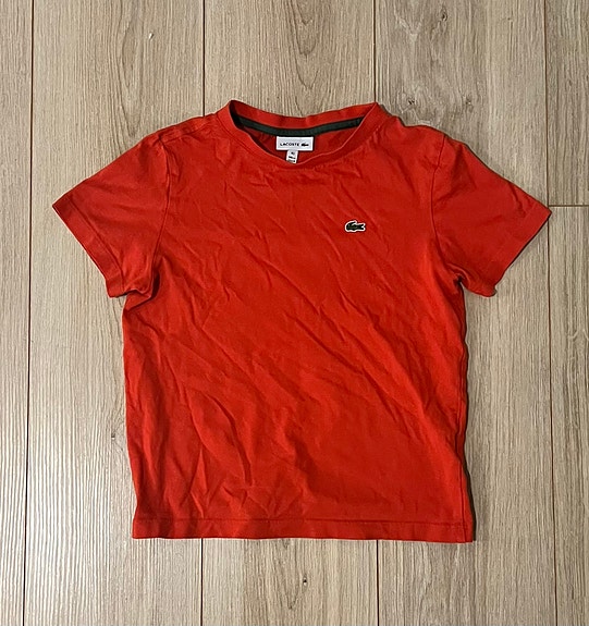 Lasten Lacoste t-paita, koko 140
